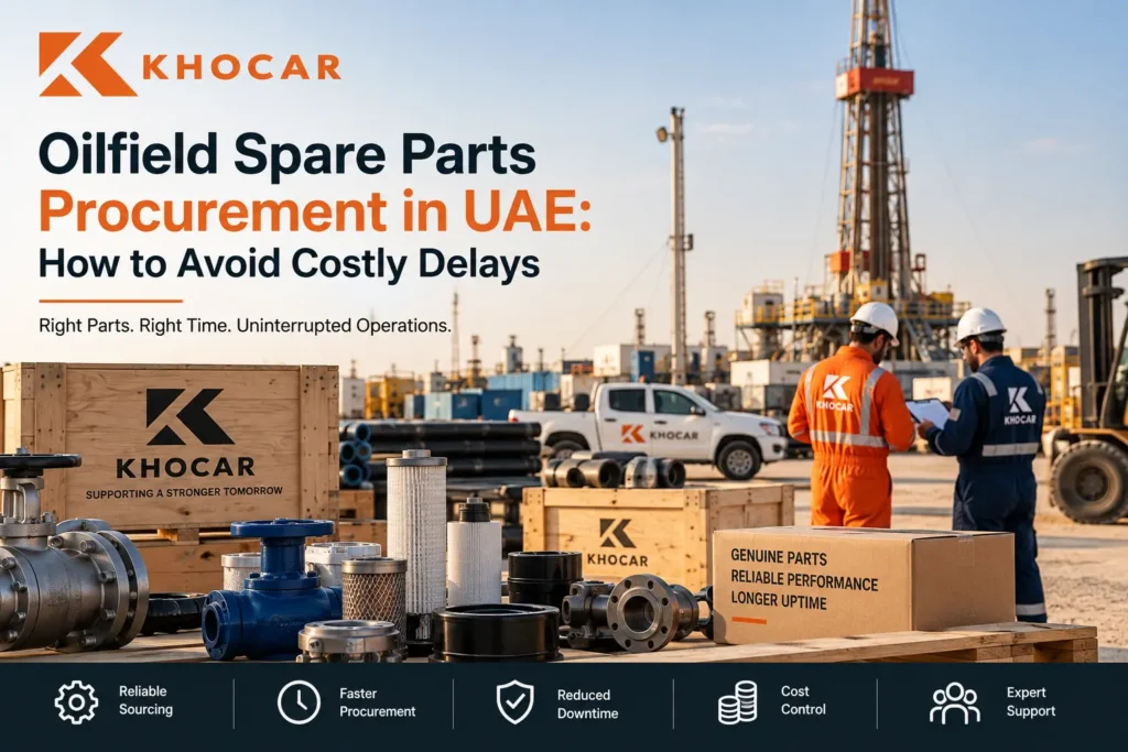 KHOCAR oilfield spare parts procurement and industrial supplies in the UAE